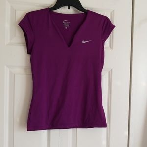 NWOT Fuschia and Purple Nike workout tops!!